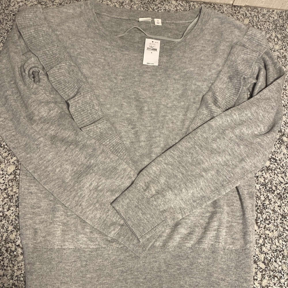 NEW - GAP Ruffle Sweater - Picture 6 of 6